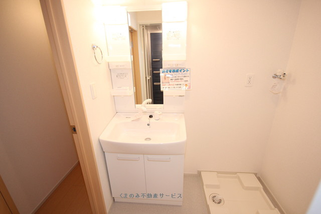 洗面所 ドミールたかくら2 202号室 平成23年12月20日撮影 写真5