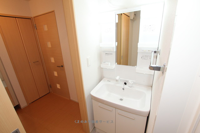 洗面所 プロムナードMⅡ 103号室 2014/7/8撮影 写真6