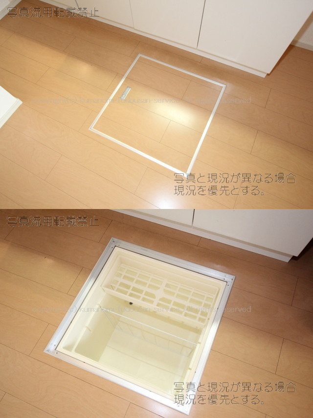 キッチン 床下収納 写真30