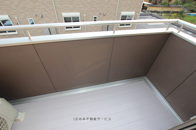 バルコニー・ベランダ ラ・カーザドルチェ3 203号室 2019年3月28日撮影 写真12