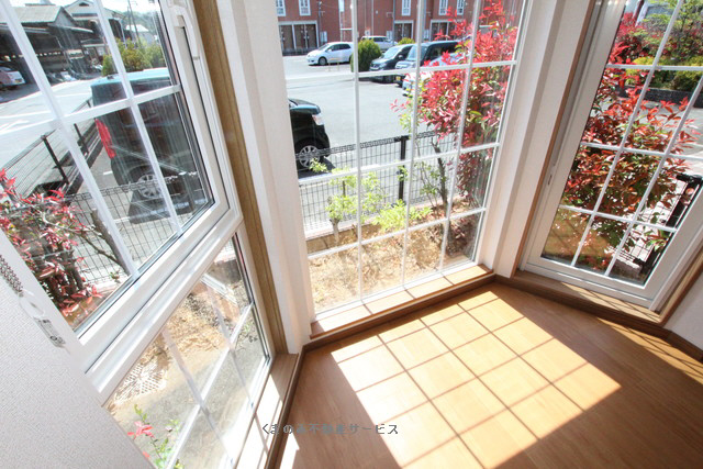 バルコニー・ベランダ ニュークレストールソフィアB棟 102号室 2023/4/10撮影 写真12